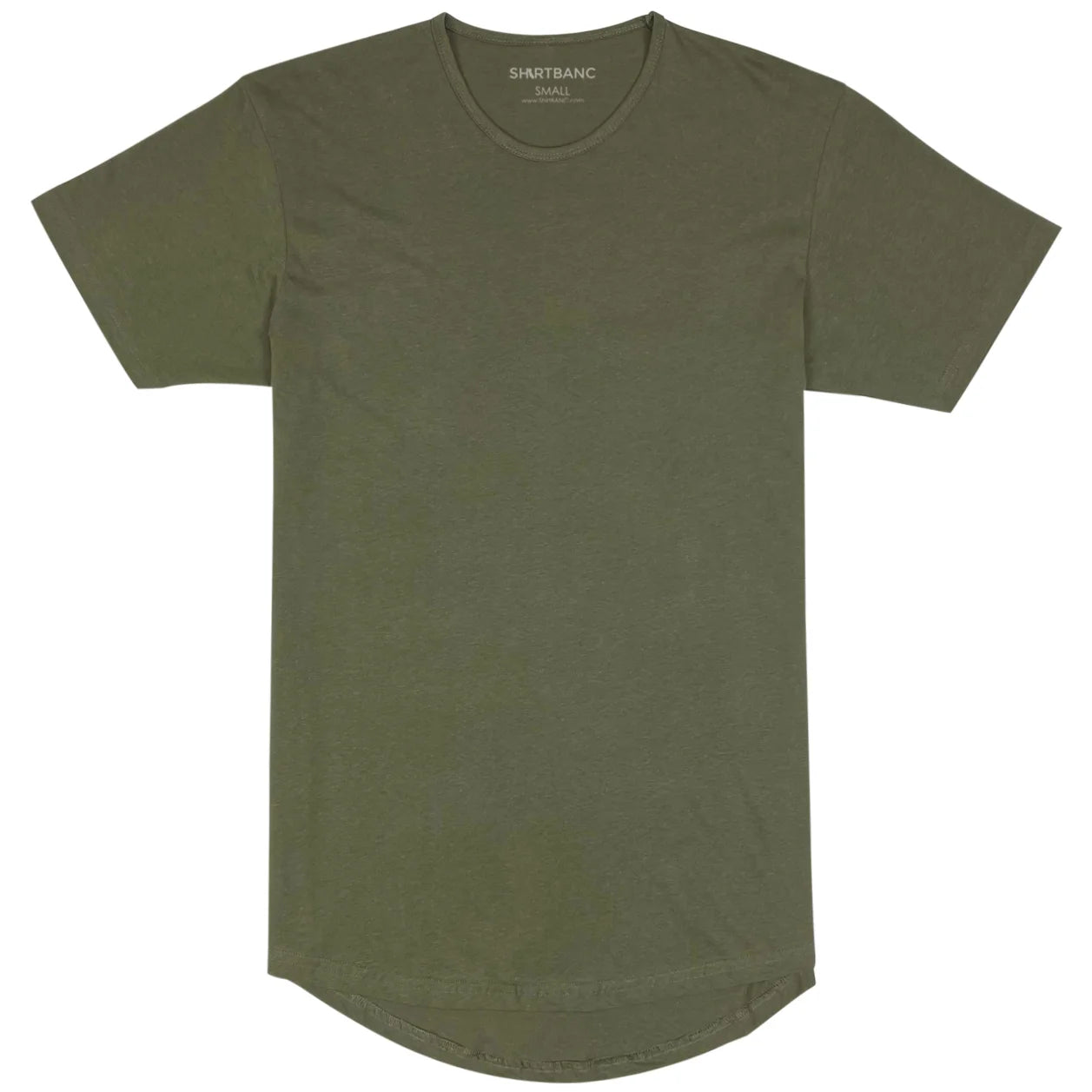 Military Green Drop Cut Shirt