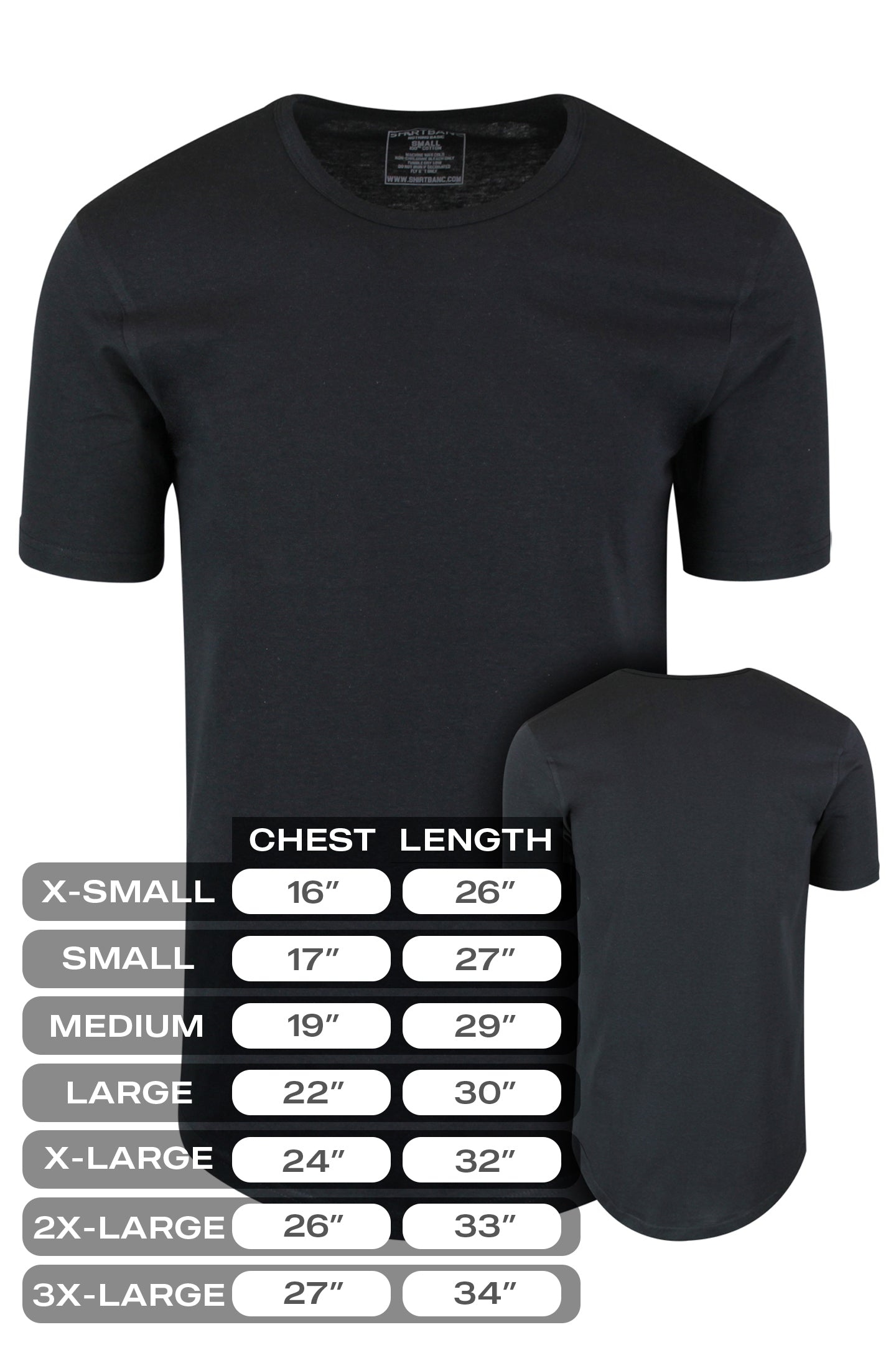 Essential Drop Cut Shirts - Solid Colors