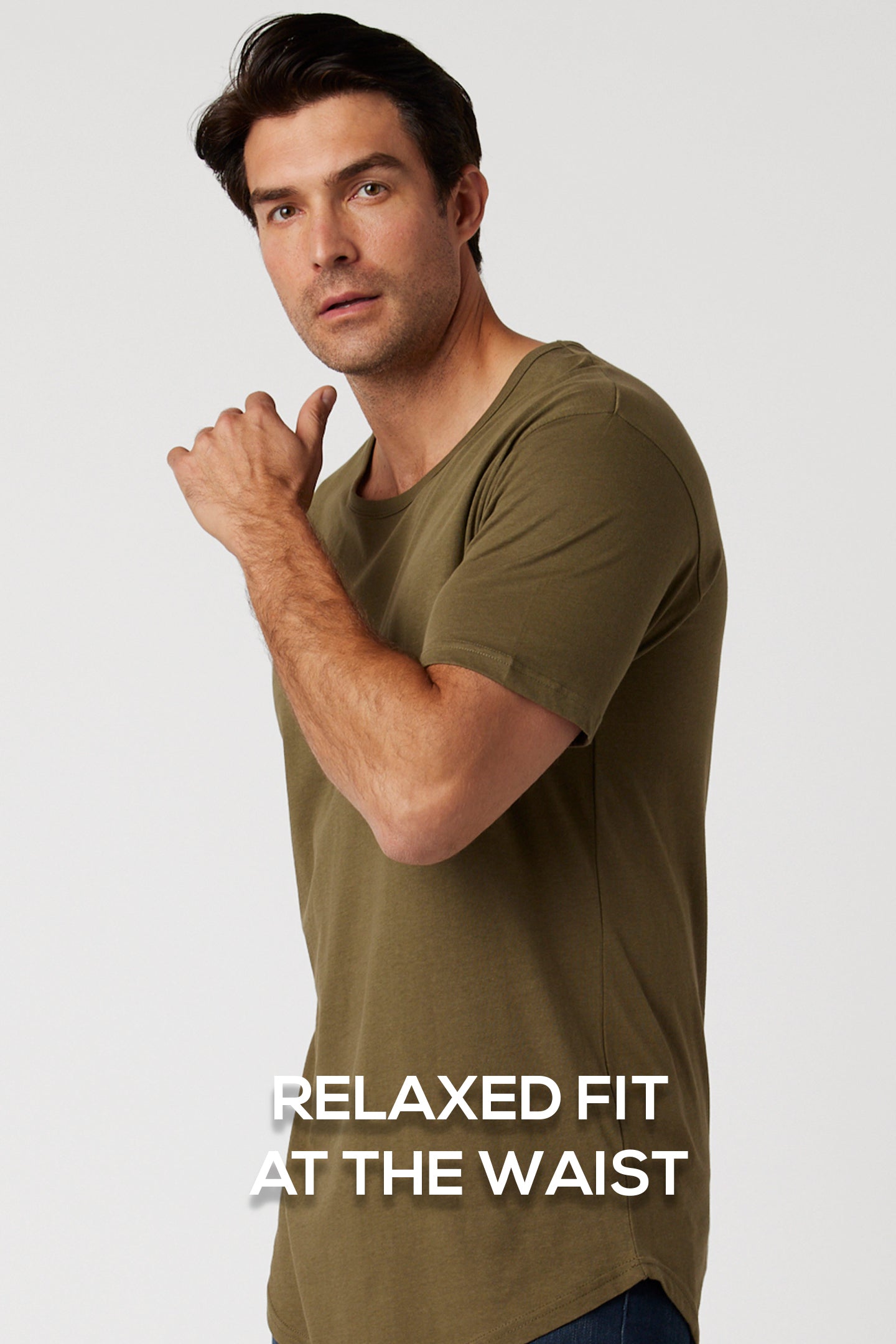Essential Drop Cut Shirts - Solid Colors