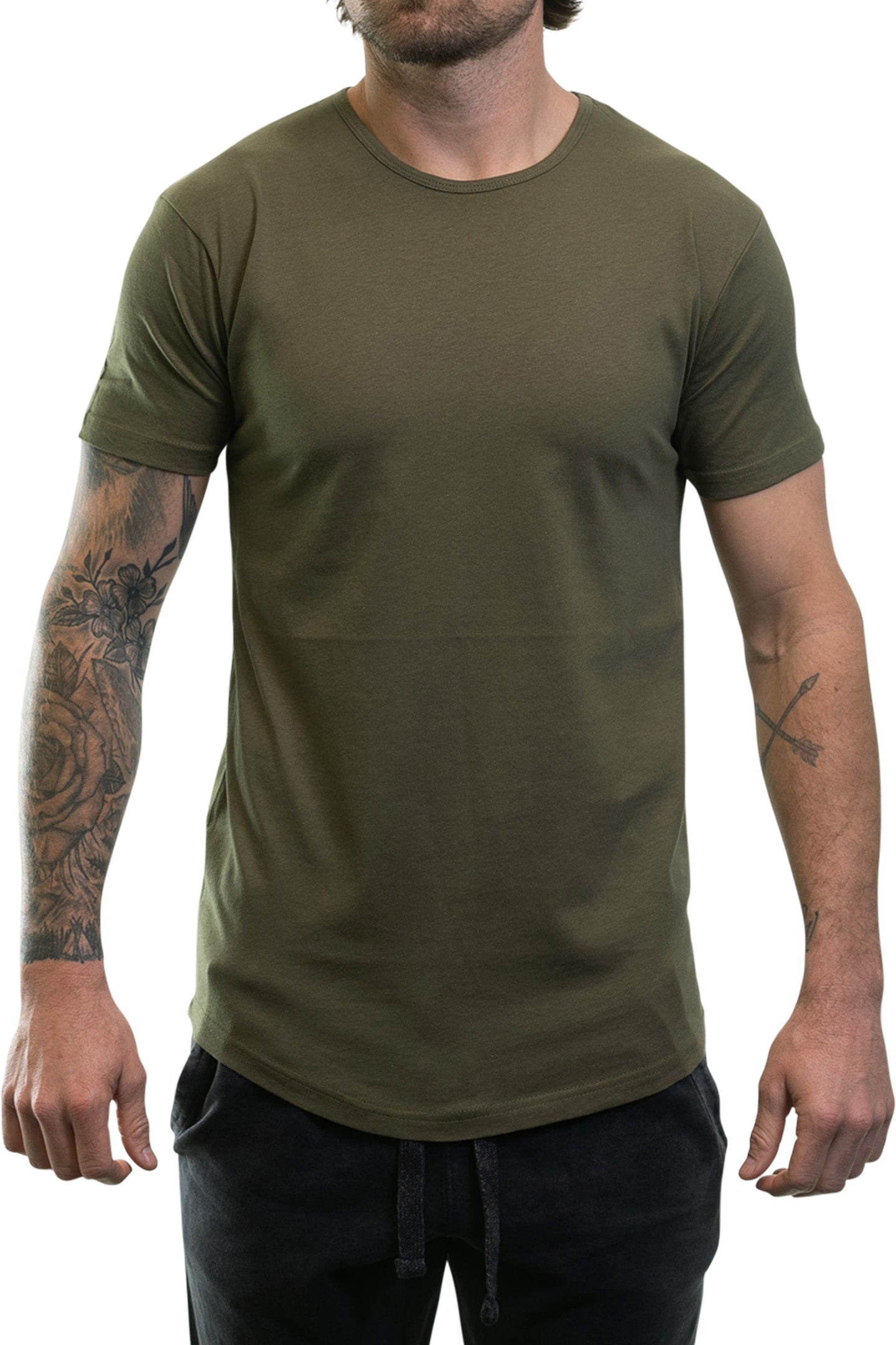 Essential Drop Cut Shirts - Solid Colors