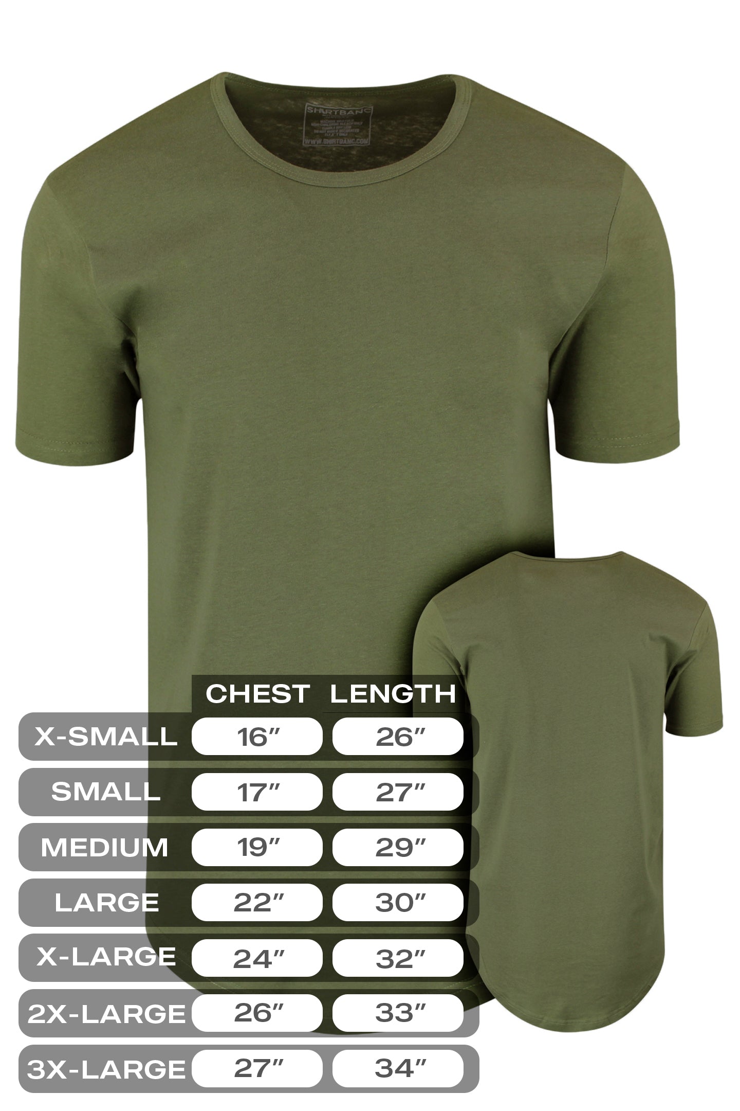 Essential Drop Cut Shirts - Solid Colors