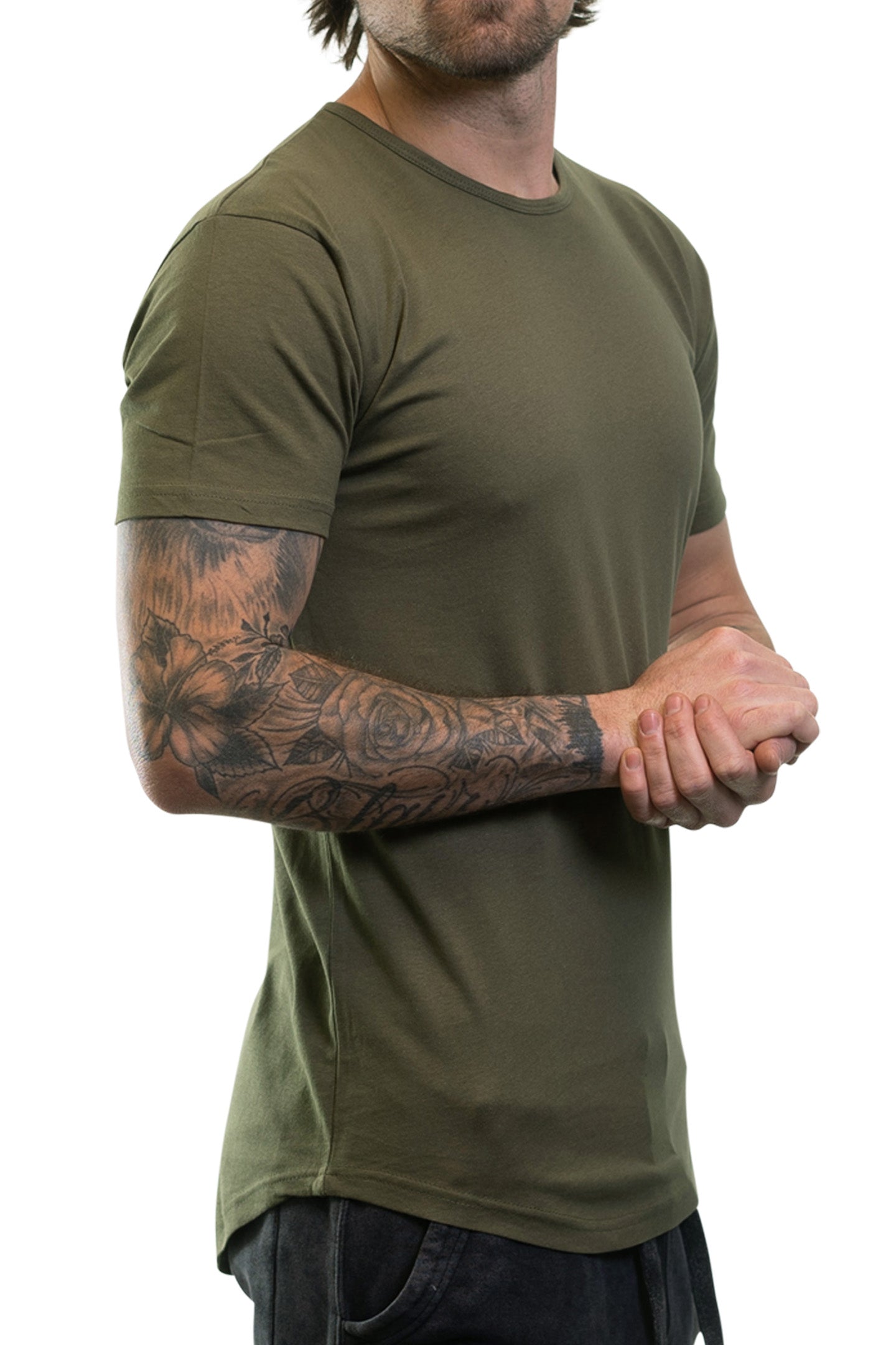 Essential Drop Cut Shirts - Solid Colors