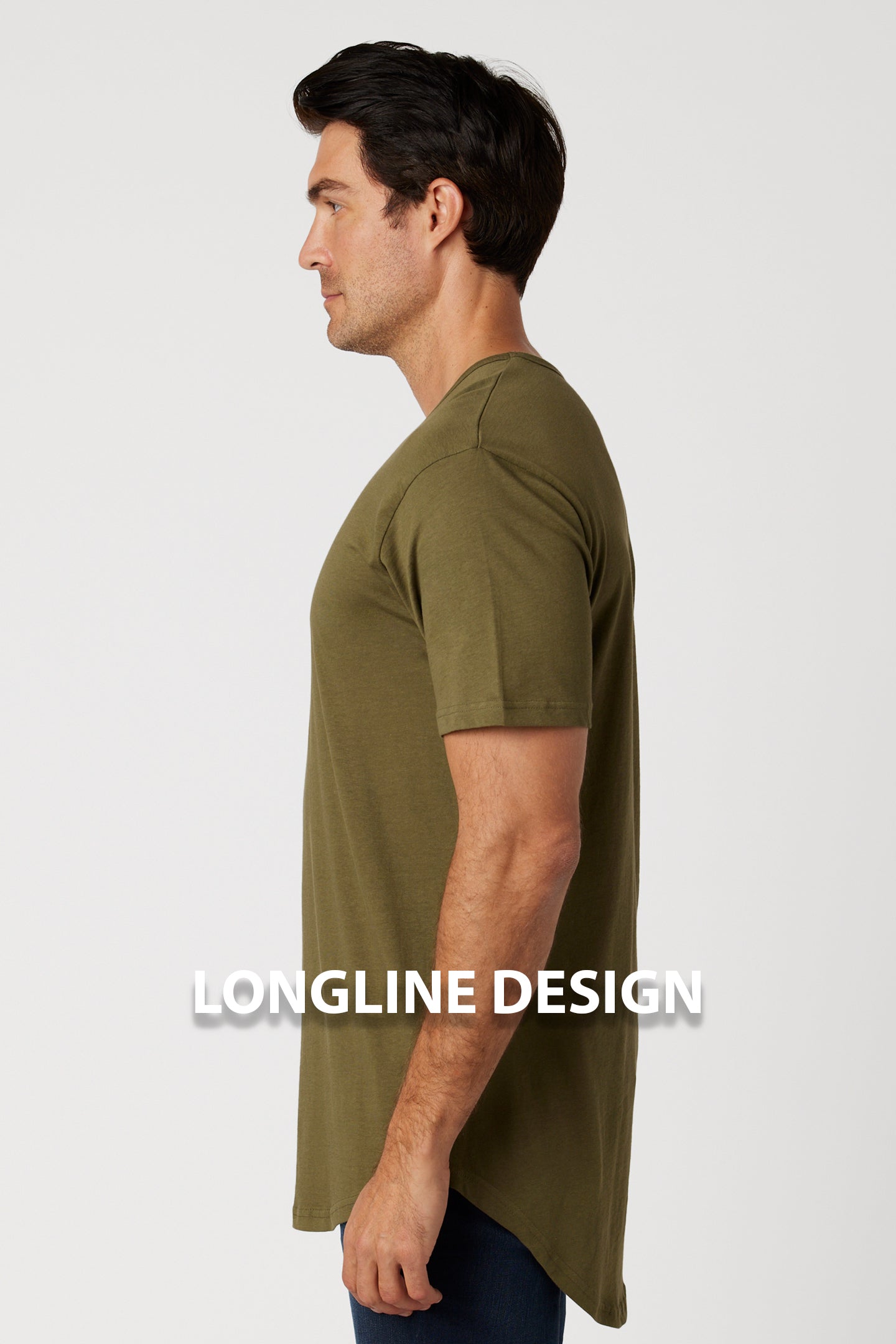 Essential Drop Cut Shirts - Solid Colors